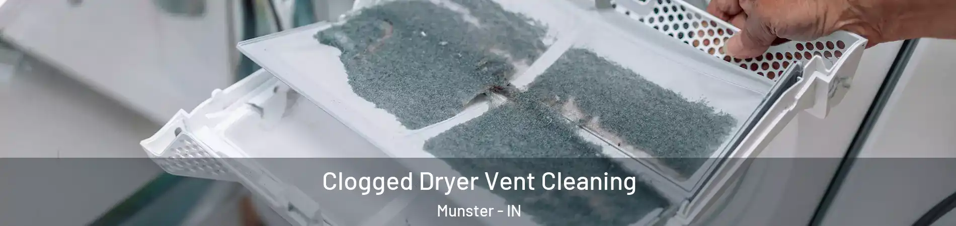  Clogged Dryer Vent Cleaning Munster - IN