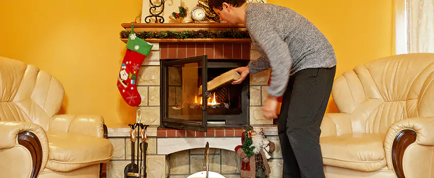 Gas to Wood-Burning Fireplace Conversion Services in Munster, Indiana