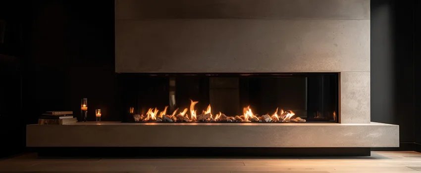 Gas Fireplace Ember Bed Design Services in Munster, Indiana