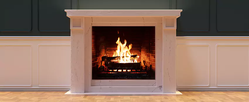Open Flame Wood-Burning Fireplace Installation Services in Munster, Indiana