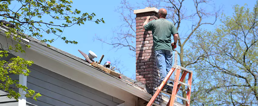 Vinyl and PVC Chimney Flashing Installation in Munster, IN