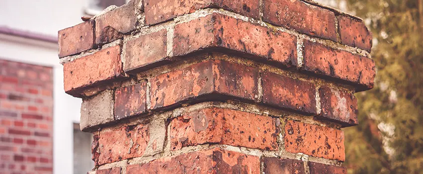 Cracked Chimney Bricks Repair Cost in Munster, Indiana