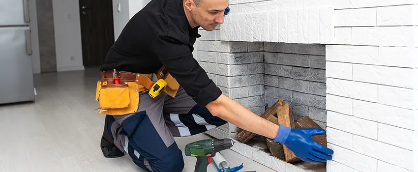 Fireplace Damaged Damper Frame Repair Services in Munster, Indiana